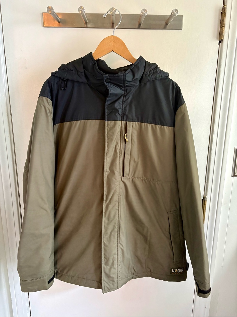 Vans MTE Two-Tone Hooded Coat - Olive & Black